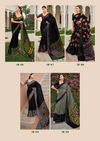 Sr Jeevika Black Special New Exclusive Wear Printed Saree Collection